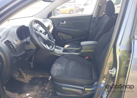 2011 Kia Sportage Lx from USA, damaged, VIN KNDPB3A22B7095536